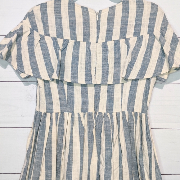 Rachel Parcell Santorini Ruffle Striped Dress - Picture 8 of 13